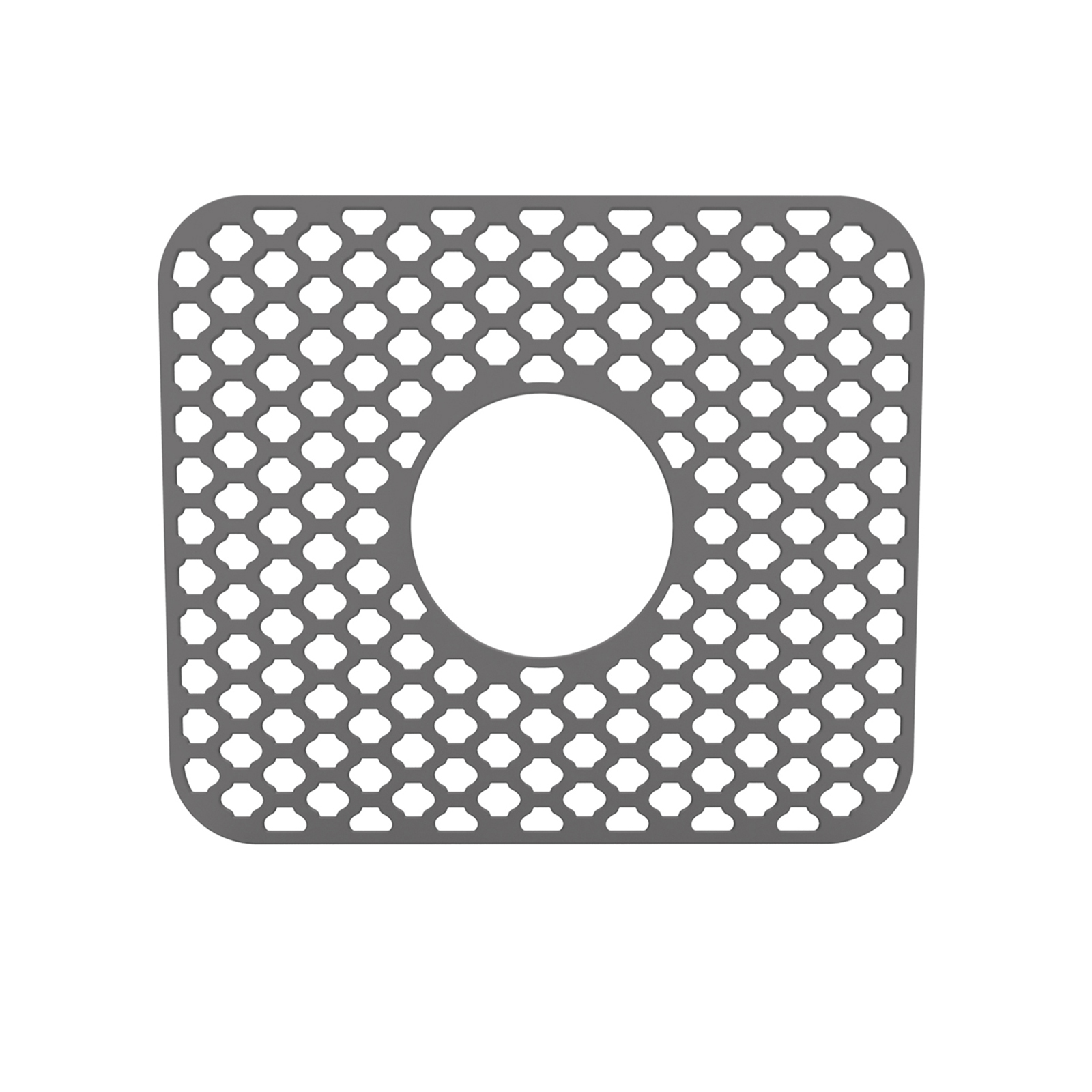 Trou central gris
