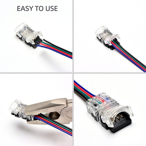 COYOLED 8 мм Светодиодные полосы света разъем 2 Pin RGB полосы световое соединение для всех моделей IP65 Номинальный Материал PC корпус лампы - Product Image 3