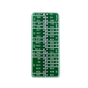 WEMOS GPIO scheda di riferimento V1.0.0 per Raspberry Pi modello B/Pi 2/Pi 3 circuiti integrati componenti attivi - Product Image 1