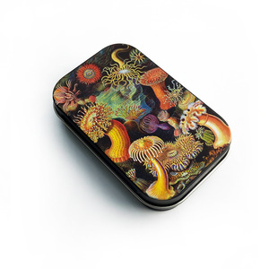 Funway MTB001 hiện đại vuông kim loại hộp thiếc bản lề Nắp 95*60mm Matte cán thuốc Lá Trường hợp hút phụ kiện du lịch - Product Image 6