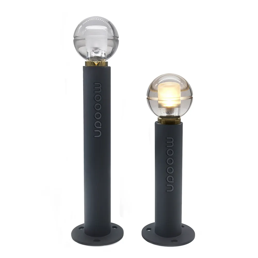 Patent design outdoor waterproof low voltage meteor crystal ball decoration LED lawn lamp Garden light