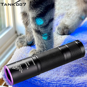 Pour Tank007 UV03 EDC <span class=keywords><strong>Mini</strong></span> lampe de poche UV 365nm torche de détection de teigne pour animaux de compagnie en alliage d'aluminium lumière Uv de poche pour une trace minuscule - Product Image 1