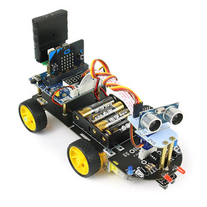 Kit robot di programmazione per auto intelligenti per micro: kit di sviluppo bit scheda di sviluppo grafica educazione a vapore - Product Image 1