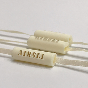 Luxury <strong>Custom</strong> Polyester Hangtag Rope with Embossed Logo and Plastic Seal for Garment <strong>String</strong> Product <strong>Tags</strong> - Product Image 5