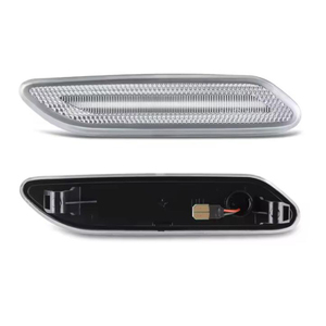 2pcs for BMW MINI COOPER <strong>R60</strong> R61 Fender Side Marker Blinker Lights 3D Optic <strong>LED</strong> Amber Turn Signal Lights T10 12V 63139802570