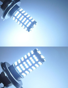 A80 סופר בהיר h7 h4 המכונית הוביל נורה קדמי 1210 120smd קדמי ראש מול ערפל אור נורות dc <span class=keywords><strong>12v</strong></span> לגולף 5 <span class=keywords><strong>6</strong></span> 7
