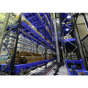 Sistema automatico Tote Storage automatizzato ad alta densità Shuttle Racking sistema automatico di stoccaggio e recupero - Product Image 4