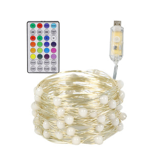 RGB <strong>Timer</strong> Christmas LED <strong>Lights</strong> Smart Personalized <strong>String</strong> <strong>Lights</strong> App <strong>Remote</strong> Control Copper Wire Led <strong>String</strong> <strong>Light</strong> - Product Image 2