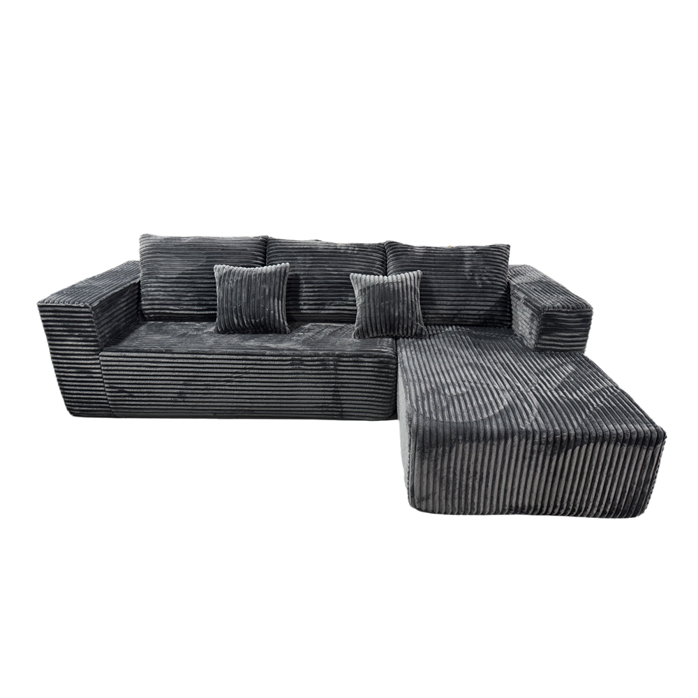 grey-Chaise Lounge (Right Side)