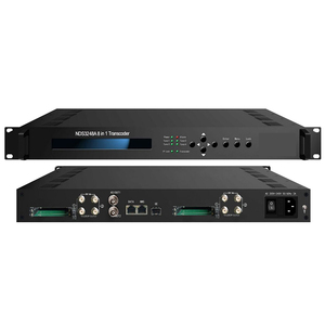 8 In1双方向トランスコーダーDVB-S CAM/CI解読Dvb-TビデオコンバータH.264およびMPEG-2フォーマットビデオコンバータ用 - Product Image 1