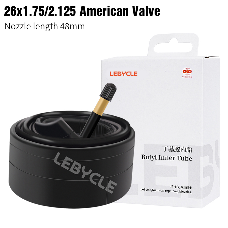 Black 26*1.75/2.125-AV48L