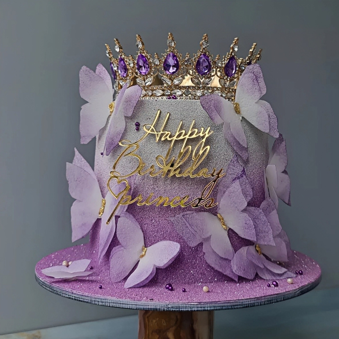 Golden Princess Happy Birthday
