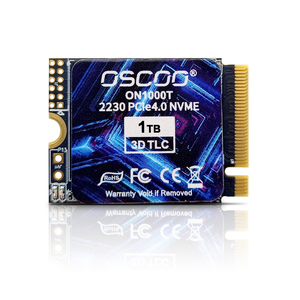 OSCOO 2230 PCIe3 NVMe 1.4 SSD 1TB 512GB Hard Drive with Single Side for Steamdeck with <strong>Excellent</strong> Performance - Product Image 1