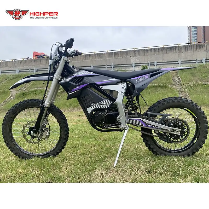 3KW elektrik kuat untuk dewasa off Road, sertifikat EEC sepeda motor Trail