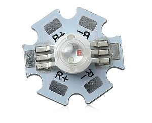 明るい3W4WハイパワーRGBLED (PCB付き) 6ピン8ピン赤緑青WitheRGBW Bridgelux Epistar EpiledsハイパワーLEDチップ - Product Image 1