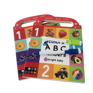 Custom Baby Interactive English Learning 100 Words <strong>Abc</strong> 123 board Children Printing <strong>Book</strong> - Product Image 3