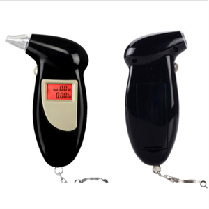 Ölçme sarhoş sürüş üfleme tipi dedektörü özel muayene Alarm enstrüman artefakt Exhaler LCD alkol testi - Product Image 6