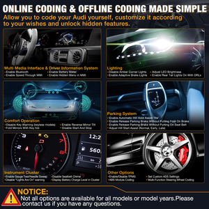 2025Creader Elite Full System CAR <strong>Obd</strong> <strong>Code</strong> <strong>Reader</strong> <strong>Scanner</strong> ELM327 OBD2 Automotriz Diagnostic Tool for Audi - Product Image 3