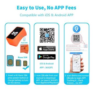 4G IOS安卓智能宠物跟踪器地理围栏实时定位全球定位系统跟踪装置全球定位 - Product Image 4