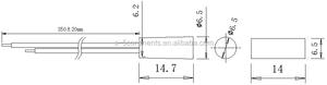 ABS 5C-34B Sistema de alarma de ventana de seguridad para el hogar con interruptor de Contactos magnéticos con cable y Sensor de contacto de puerta - Product Image 6