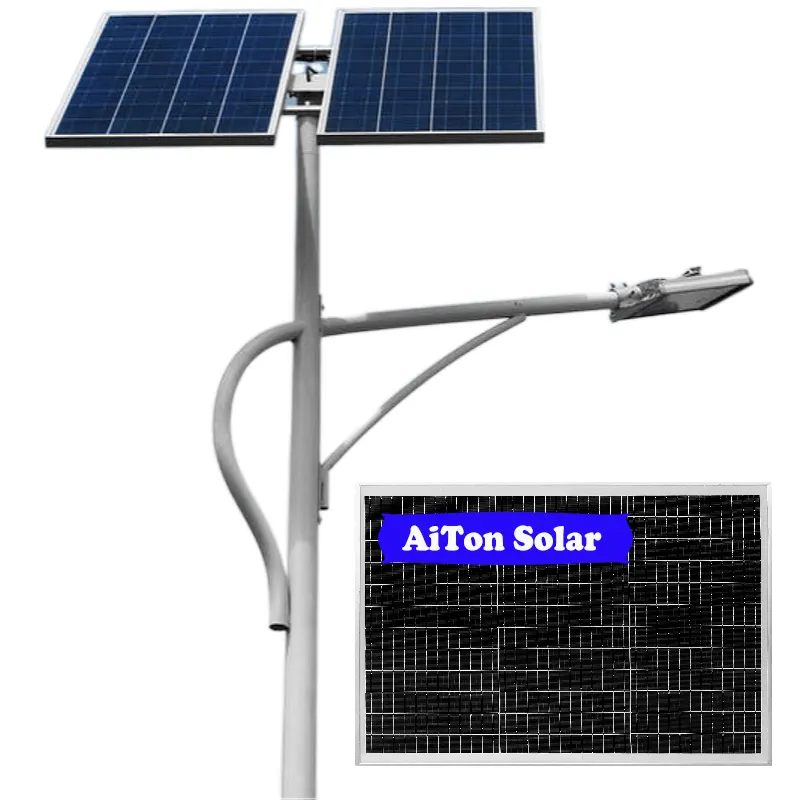 AiTon Solar Cell Light Street Garden Road Landscape Mono Silicon fotovoltaico