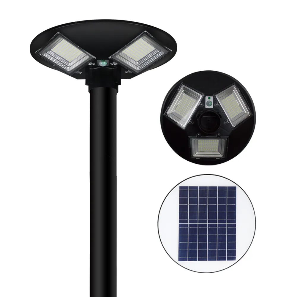 Luci di movimento solari per esterni boyi Solar energy 240LED ufo solar garden light