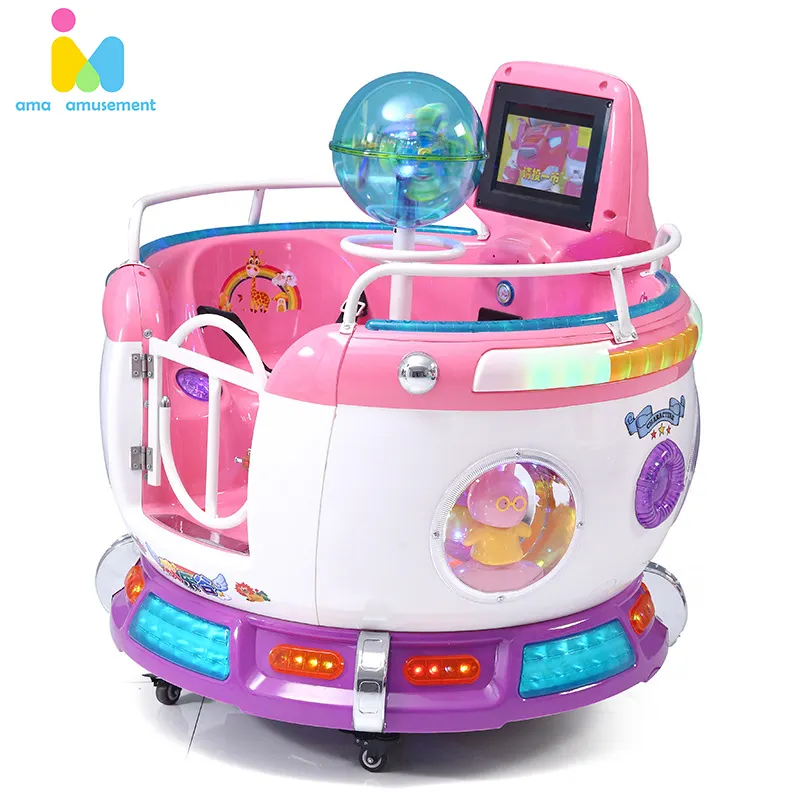 AMA Turn rotazione rotante Indoor tazza girevole a gettoni Kiddie Swing centro commerciale Kids Ride