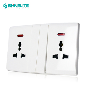 CE CB GCC 1 แก๊ง 5 พินมัลติฟังก์ชั่นสวิตช์ซ็อกเก็ตพร้อมนีออน - Product Image 3