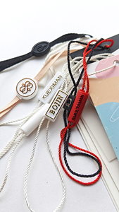 Cuerda de etiqueta de logotipo personalizable personalizada de fábrica, múltiples colores para elegir de cuerda de etiqueta colgante - Product Image 5