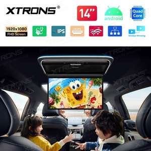 XTRONS 14英寸FHD IPS屏幕安卓1080P车顶监视器高清和CVBS输入翻转总线监视器液晶监视器 - Product Image 2