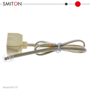 RJ11 6P4C 1 Jack 2 kadın RJ11 telefon hattı kablosu - Product Image 4