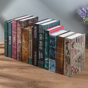 Cuốn Sách Giả Mô Phỏng Trang Trí Cuốn Sách Cafe Trang Trí Mềm Mô Hình Trang Trí Prop Cuốn Sách - Product Image 4