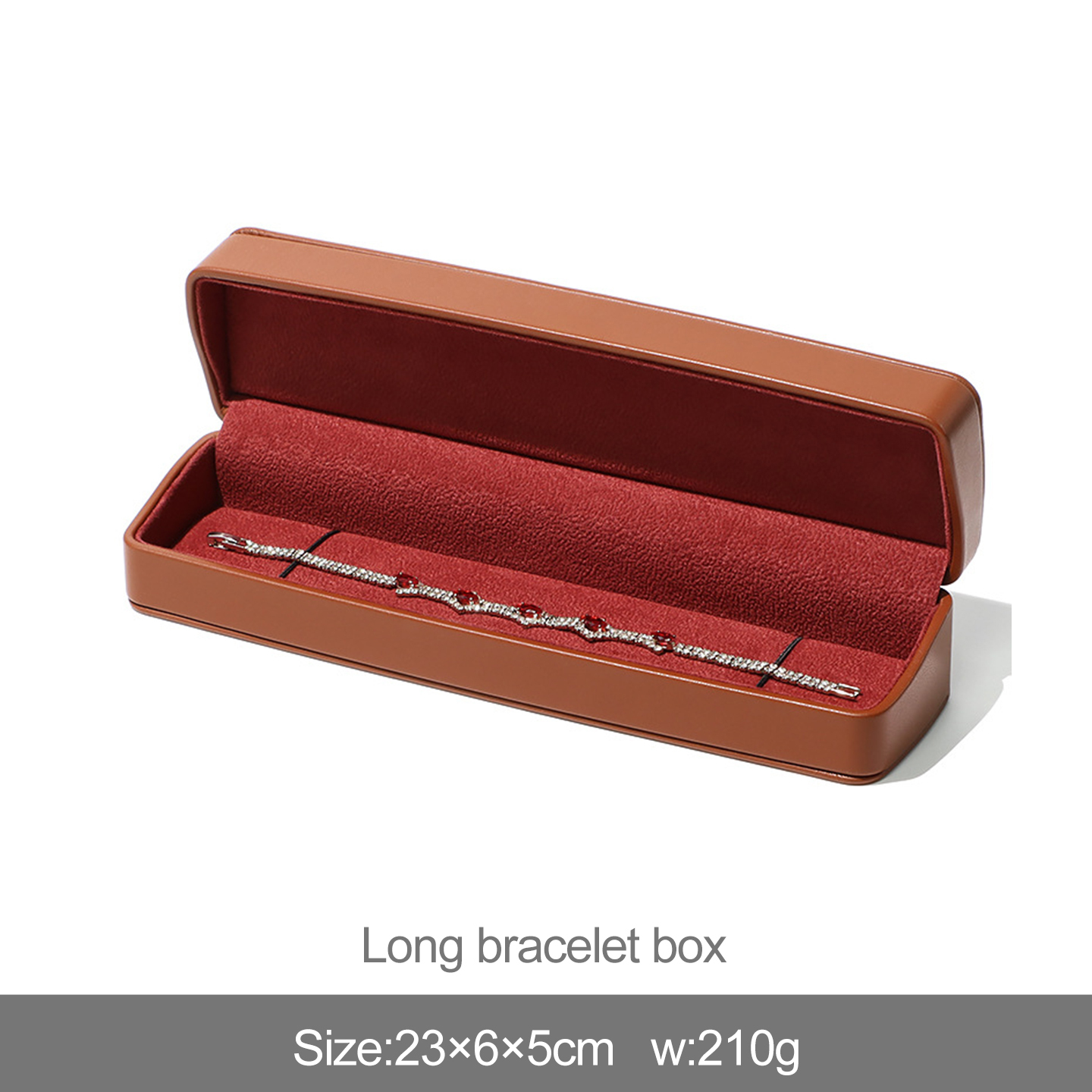 brown bracelet box