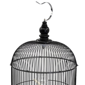 Fabrika Outlet metal tel katlanabilir kuş kafesleri Parakeets ve diğer kuşlar papağan Perches ile üreme kafesleri uçuş kafesi - Product Image 2