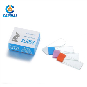 Cordial Ground Edges portaobjetos de microscopio preparados para uso en laboratorio - Product Image 2