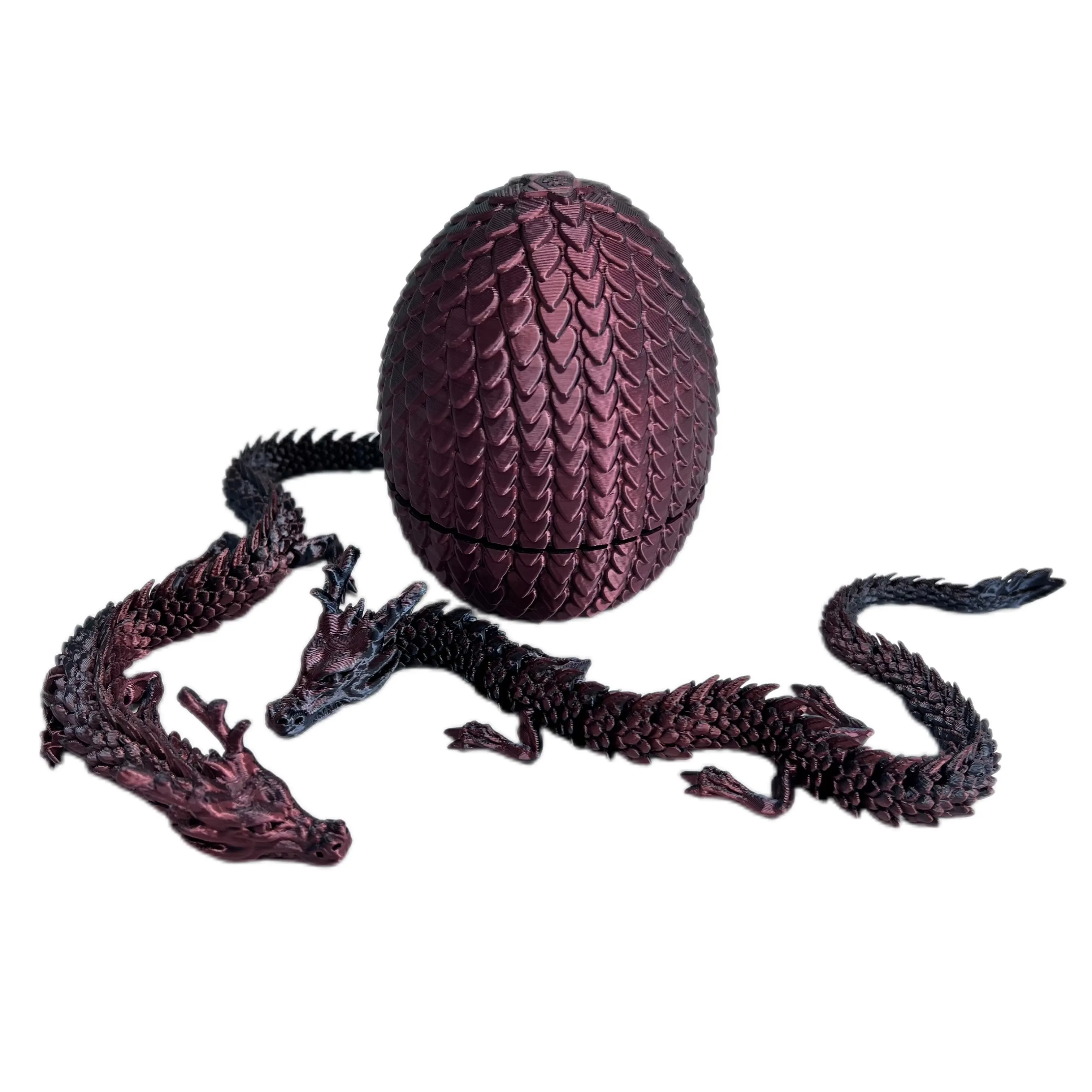 Quick Sample Can Customize 3d Printing Processing Service FDM Plastic 3d Printing Chinese Dragon and Dragon Egg