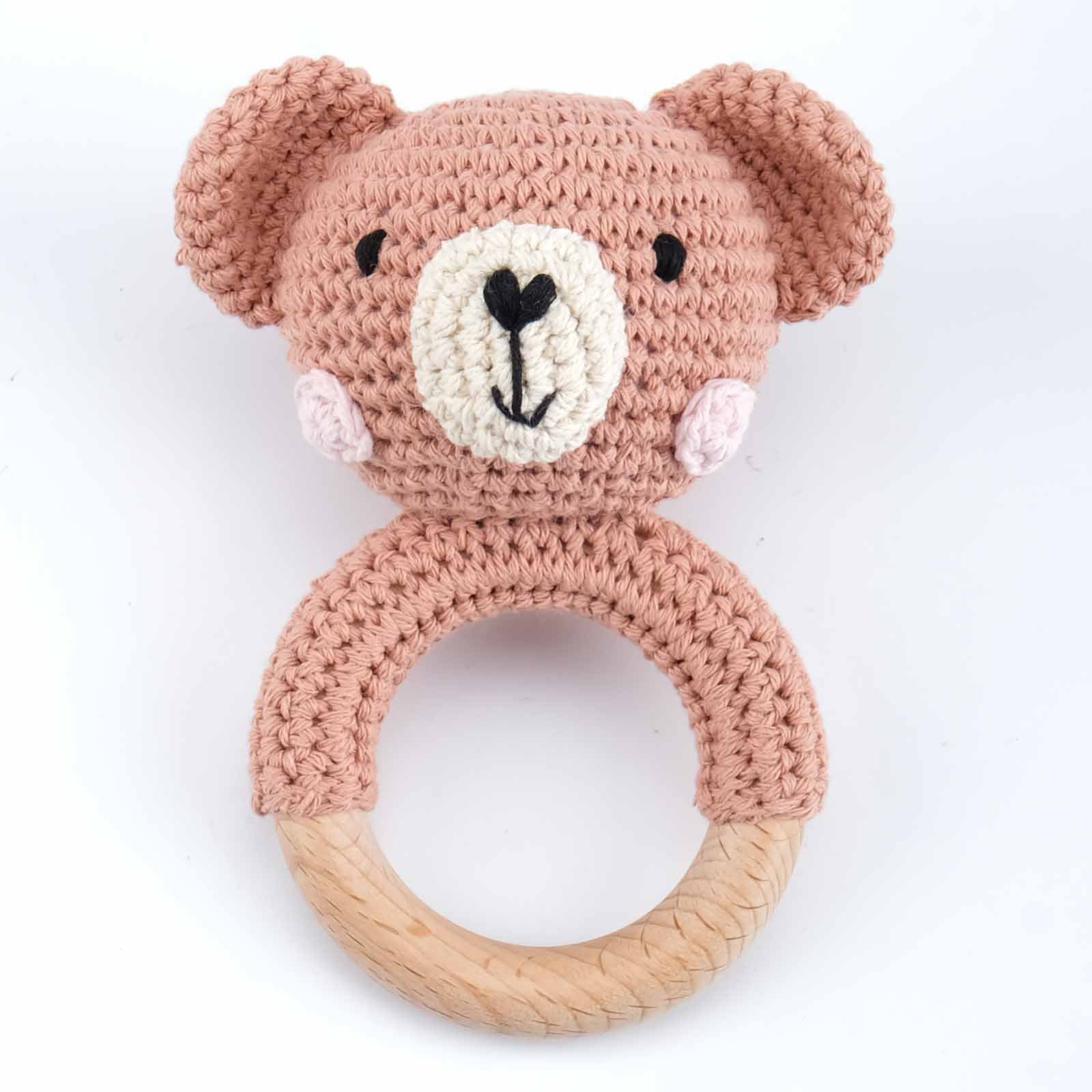 Petit ours rose