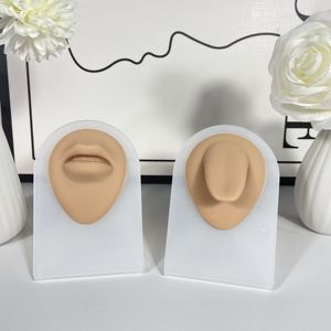 OPP torba modeli dövme delinme uygulama simülasyon insan vücut parçası Piercing modeli ekran kulak burun dudak göbek silikon Unisex - Product Image 4