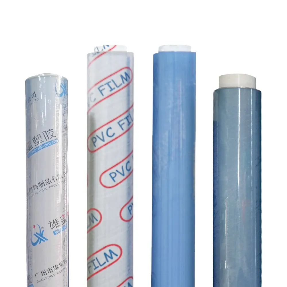Diskon besar plastik transparan PVC Film lembut untuk kantong plastik kemasan dan perlindungan furnitur