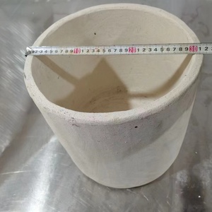 实验室实验用圆柱形刚玉坩埚氧化铝陶瓷