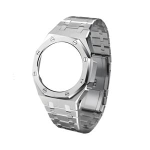 Lionormステンレス鋼保護時計ケース金属製折りたたみ式バックル時計ストラップ<span class=keywords><strong>Casio</strong></span> Gshock <span class=keywords><strong>Ga2100</strong></span> Modキット