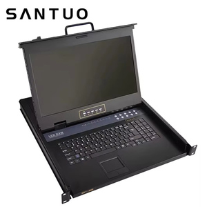 Hot Sale 16-Port <strong>KVM</strong> Switcher with LCD Screen USB Interface 1U Rack Mount Computer Connections Stock <strong>KVM</strong> <strong>Switch</strong>