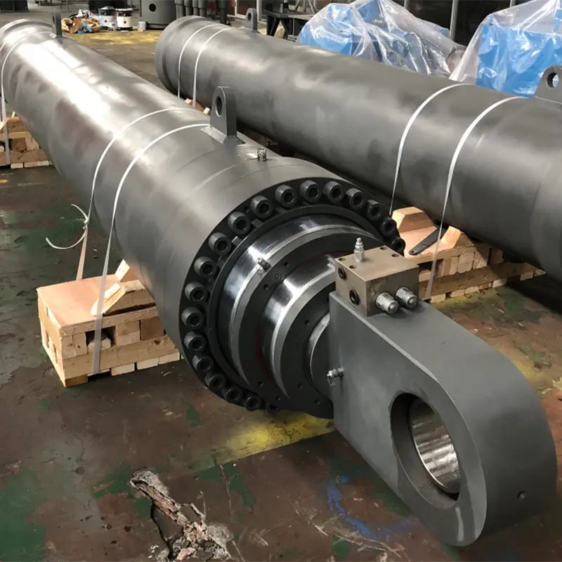 Cylindre de presse hydraulique à usage intensif Anbao China Custom100 200 500 tonnes