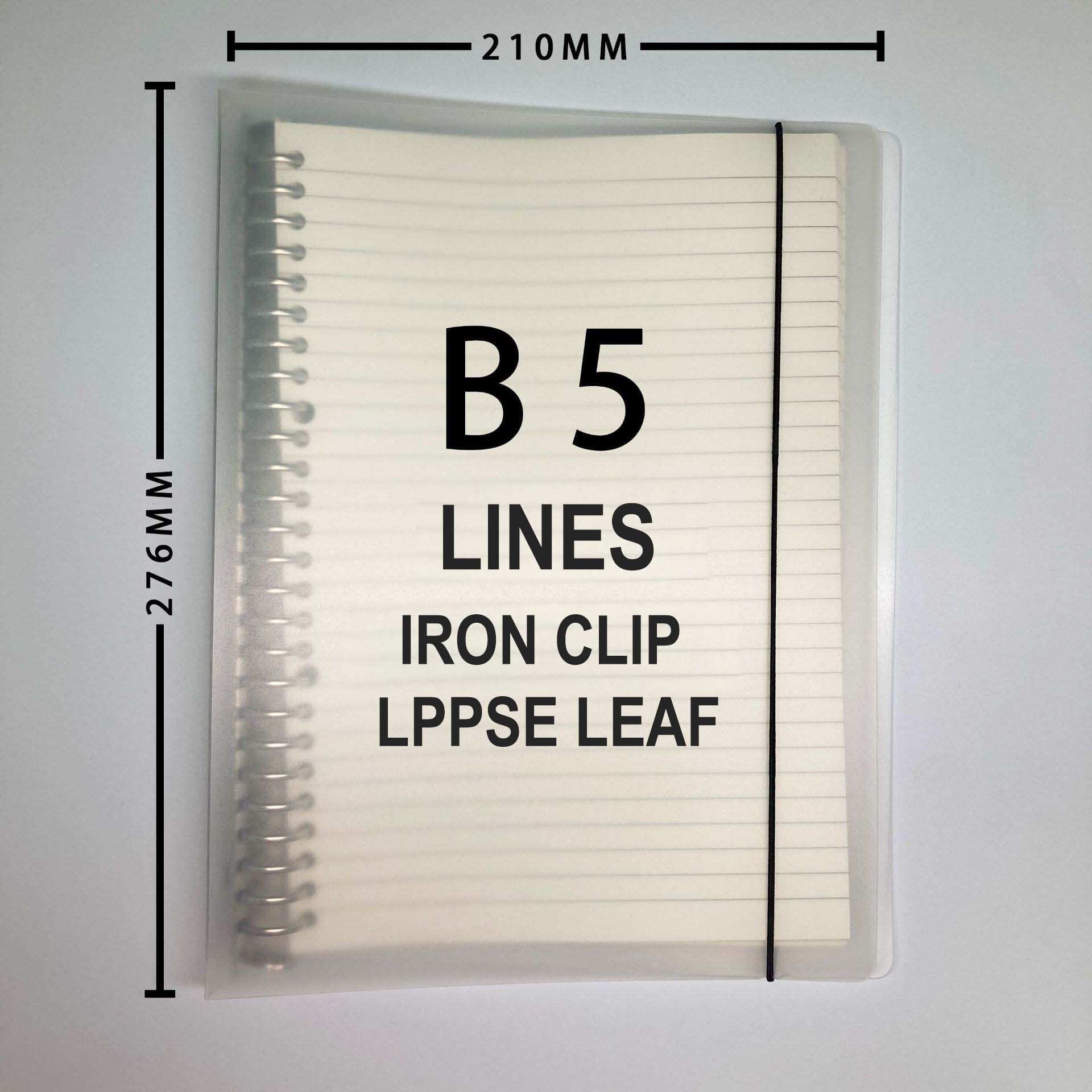 B5 LINE IRON CLIP