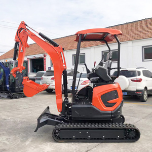 Miễn phí vận chuyển 2.5 tấn Mini Digger micro máy xúc lâm nghiệp Kubota EPA động cơ trang trại Crawler thủy lực mini máy xúc để bán - Product Image 3