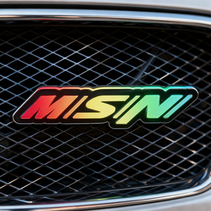 Misini Nhà Máy Tùy Chỉnh Biểu Tượng Ứng Dụng Điều Khiển Rgbw Màu <span class=keywords><strong>Chasing</strong></span> <span class=keywords><strong>LED</strong></span> Huy Hiệu Dấu Hiệu Logo Cho Xe - Product Image 1