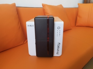 Evolis pripri2 çift taraflı plastik PVC kimlik kartı yazıcı makinesi ile bir YMCKO renk şerit - Product Image 3