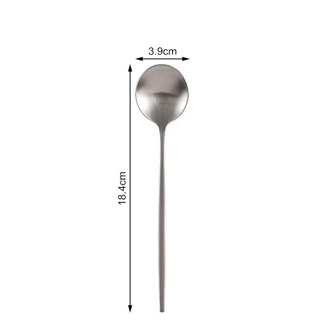 Cuillère à dessert en argent