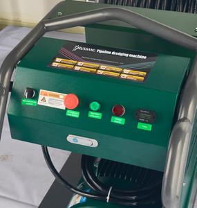 Industrial Elétrica 150 Bar <span class=keywords><strong>Pipeline</strong></span> Water Jet Washer Equipamento Alta Pressão Drenagem Cleaner Esgoto Tubo Máquina De Limpeza Com Arma