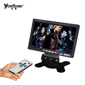 Venta al por mayor de 7 pulgadas VGA RCA Monitor soporte de escritorio solo coche pantalla TFT LCD 7 Monitor con AV de entrada - Product Image 4